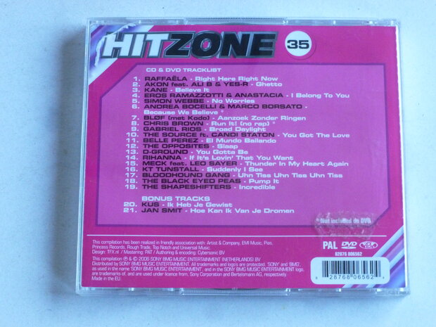 Hitzone 35 CD + DVD