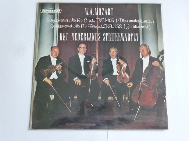 Mozart - Strijkkwartet 19, 17 / Het Nederlands Strijkkwartet (LP)