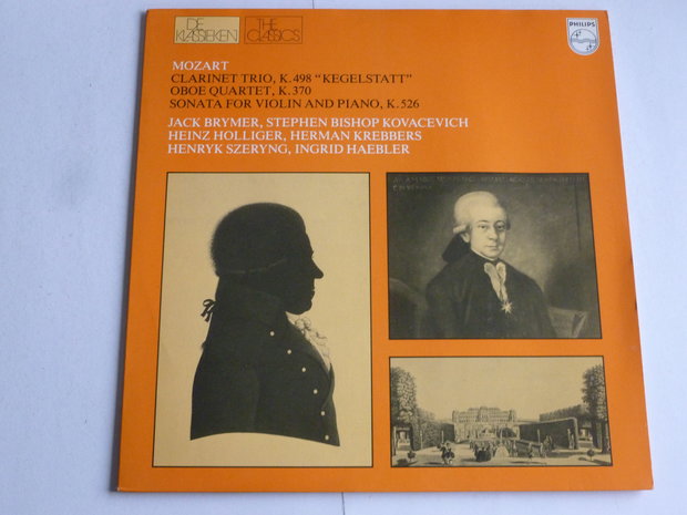 Mozart - Clarinet Trio 498 / Jack Brymer, heinz Holliger (LP)