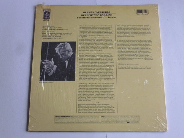 German Overtures - Herbert von Karajan (LP)