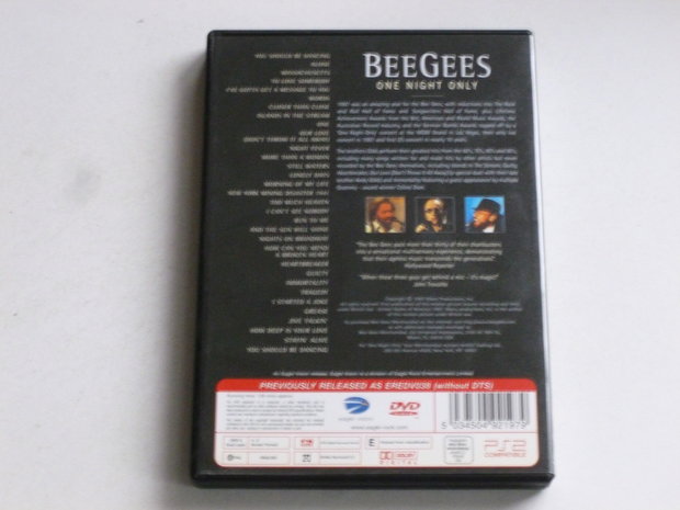 Bee Gees - One night only (DVD eagle vision)