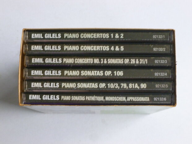 Emil Gilels plays Beethoven (6 CD)
