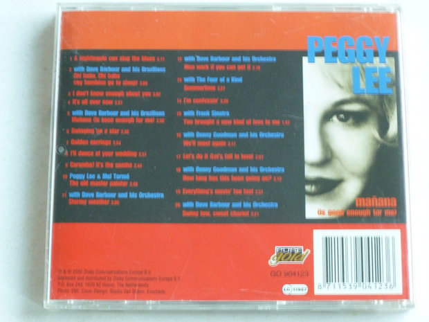 Peggy Lee - Manana