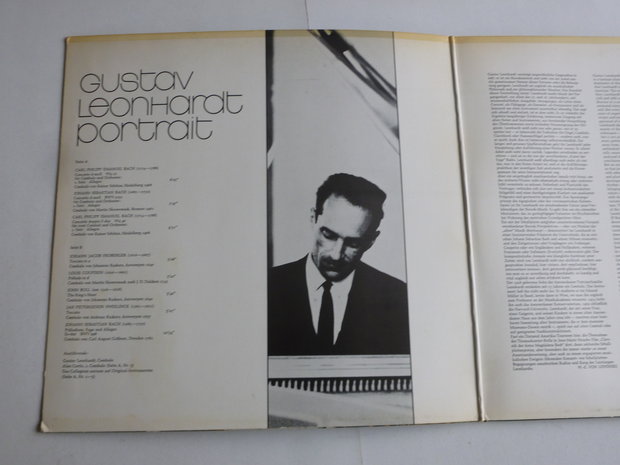 Gustav Leonardt - portrait (LP)