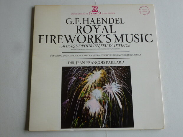 Handel - Royal Firework's  Music / Paillard (LP)