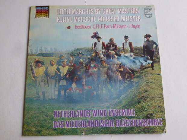 Little Marches by Great Masters / Netherlands Wind Ensemble (LP)