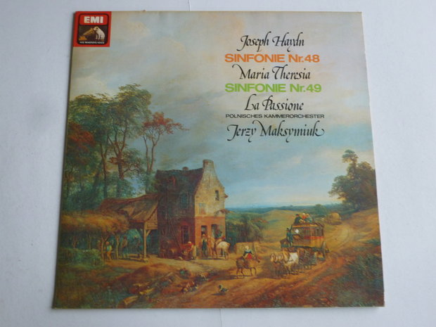 Haydn - Sinfonie 48,49 / Jerzy Maksymiuk (LP)