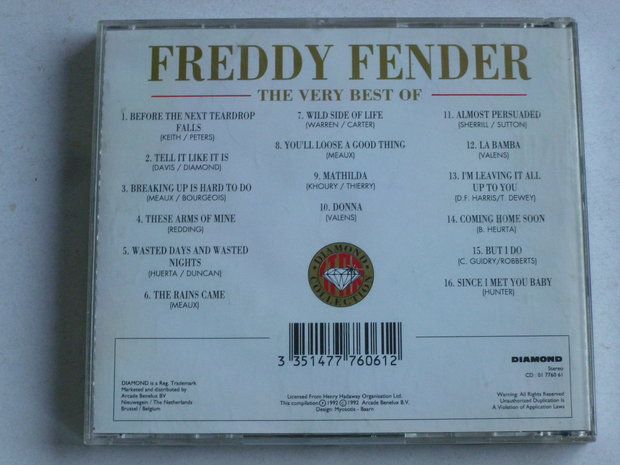 Freddy Fender - The very best of (diamond)