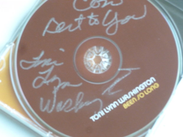 Toni Lynn Washington - Been so long (gesigneerd)