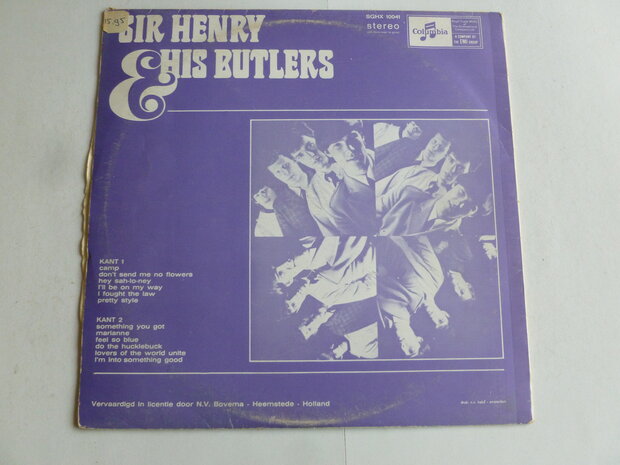 Sir Henry & His Butlers (LP)
