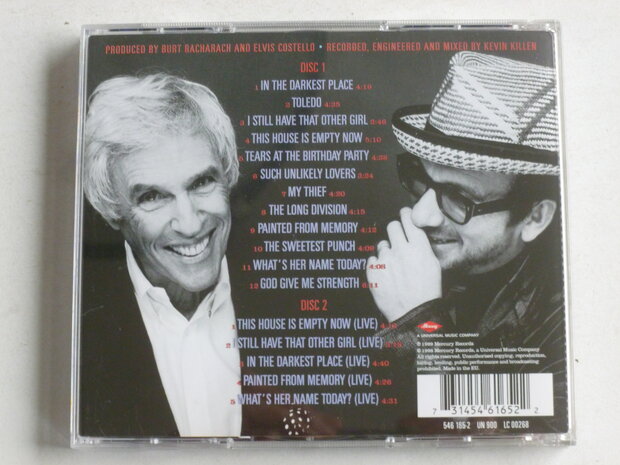 Elvis Costello with Burt Bacharach - Painted from Memory (2 CD)
