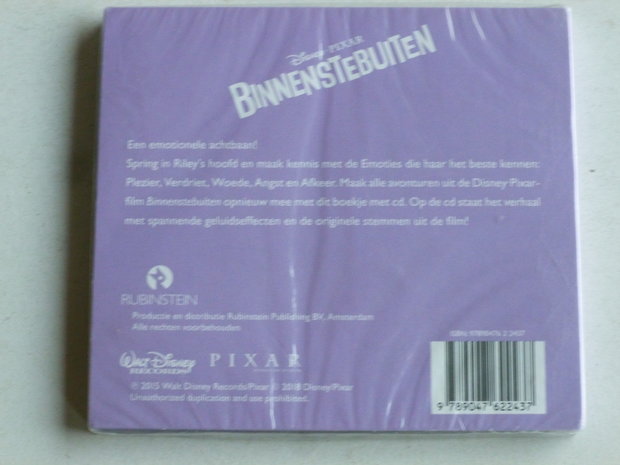 Disney - Binnenstebuiten ( CD met Boekje) Nieuw