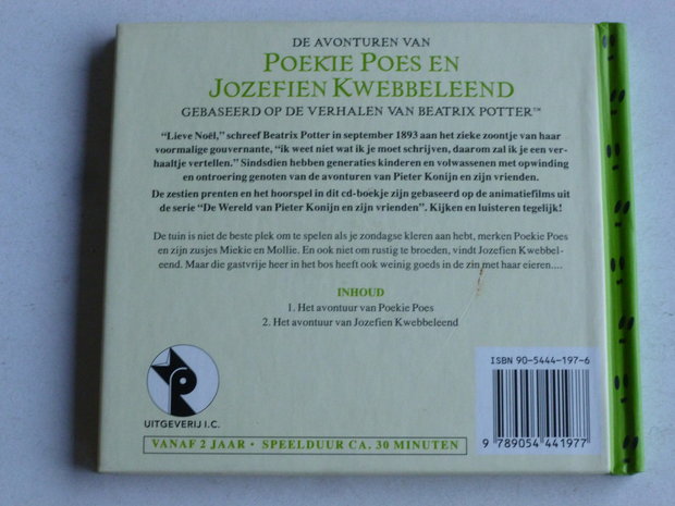 De Avonturen van Poekie Poes en Jozefien Kwebbeleend ( CD boekje)