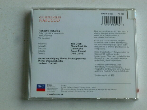 Verdi - Nabucco / Lamberto Gardelli