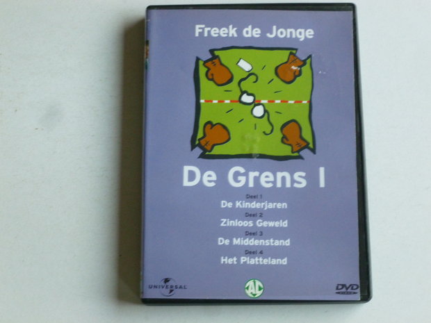 Freek de Jonge, De Grens Deel 1,2,3 en 4  (DVD)
