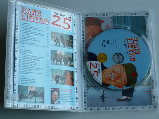Hans Liberg - 25 jaar / Het Beste + Extra (DVD)