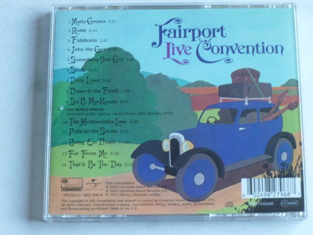 Fairport Convention - Live Convention(geremastered)