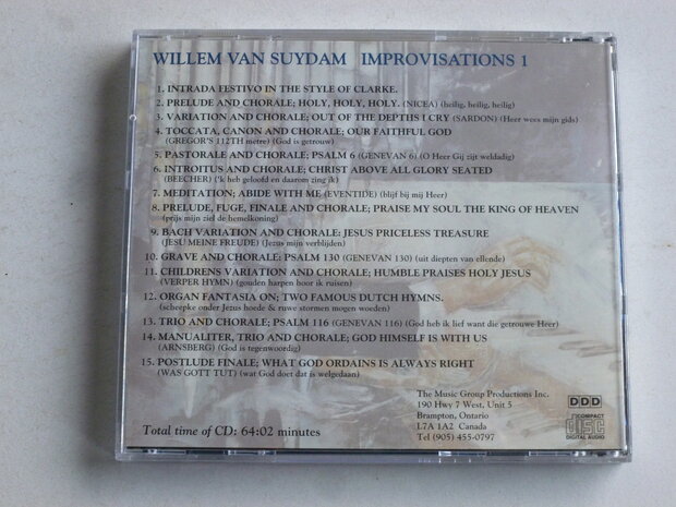 Willem van Suydam - Improvisations 1