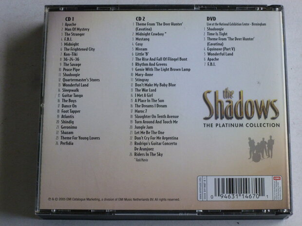 The Shadows - The Platinum Collection (2 CD + DVD)