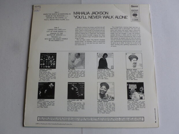 Mahalia Jackson - You'll Never Walk Alone (LP)