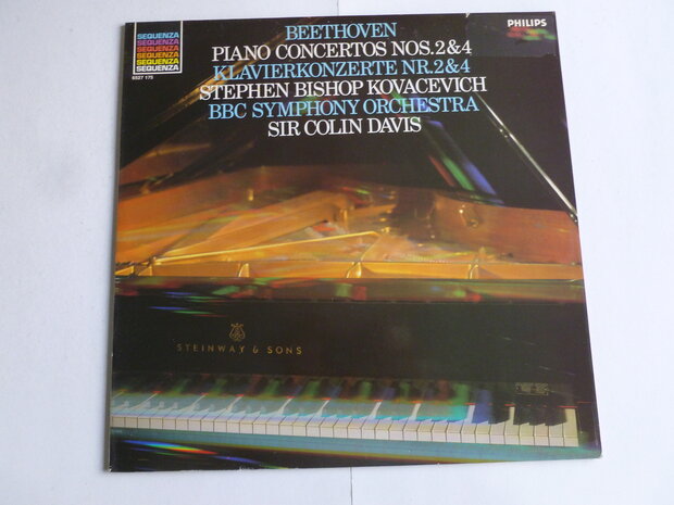 Beethoven - Klavierkonzert 2,4 / Stephen Bishop Kovacevich, Sir Colin Davis (LP)
