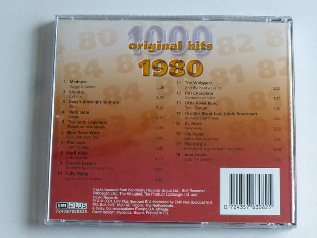 1000 Original Hits - 1980
