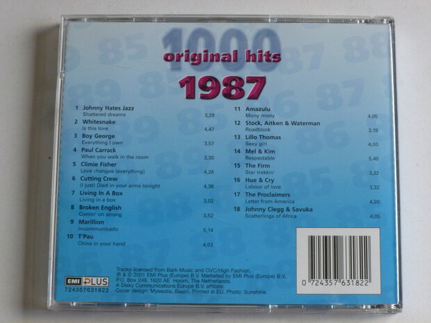 1000 Original Hits - 1987