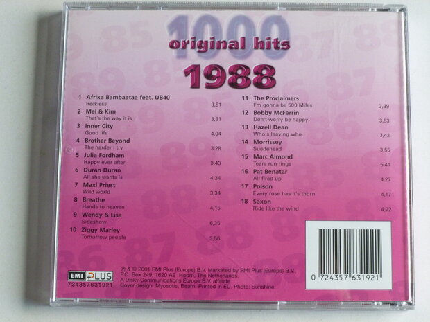 1000 Original Hits - 1988