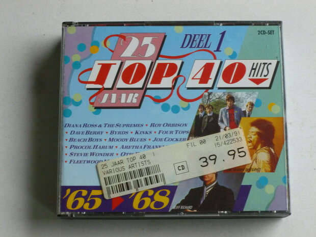  25 Jaar Top 40 Hits - Deel 1 / 1965 -1968 (2 CD)