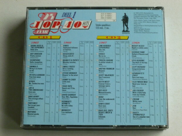  25 Jaar Top 40 Hits - Deel 1 / 1965 -1968 (2 CD)