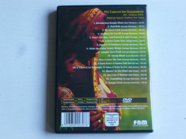 The Concert for Bangladesh - Bob Dylan, George Harrison, Eric Clapton, Billy Preston , Ringo Star (DVD)