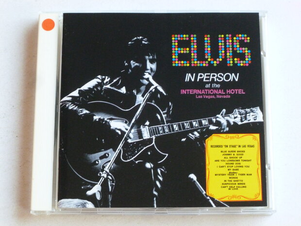 Elvis Presley - In Person at the International Hotel