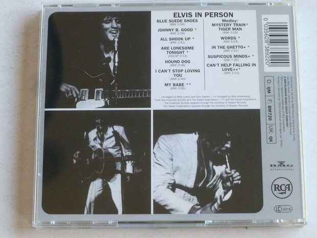 Elvis Presley - In Person at the International Hotel