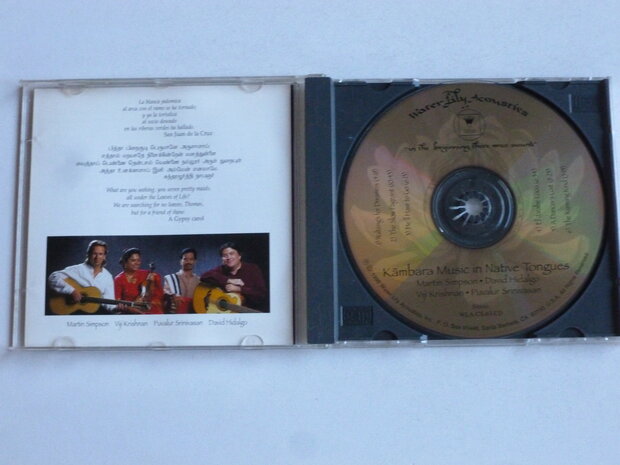 Kambara Music in Native Tongues - David Hidalgo, Simpson, Krishnan