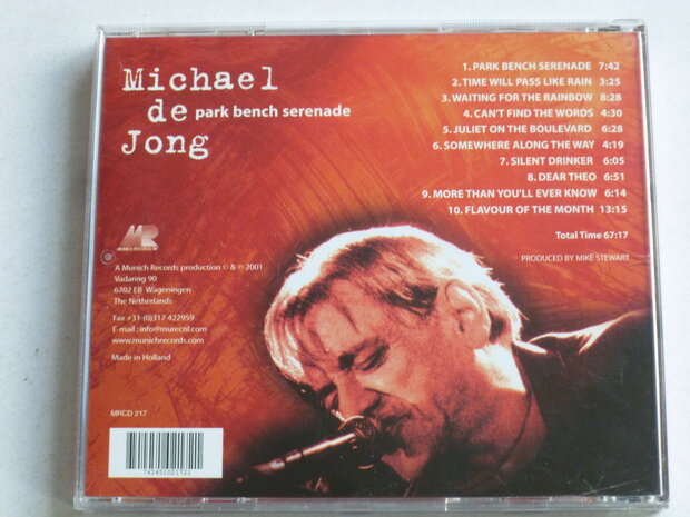 Michael de Jong - Park Bench Serenade