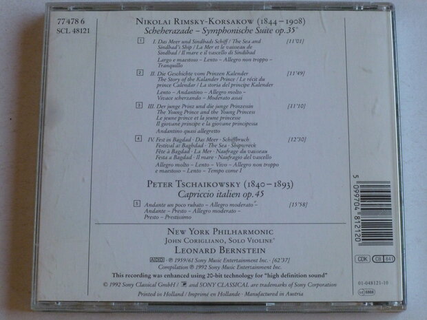 Rimsky-Korsakow - Scheherazade / Leonard Bernstein