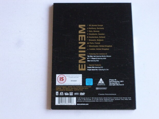 Eminem - All Access Europa (DVD)