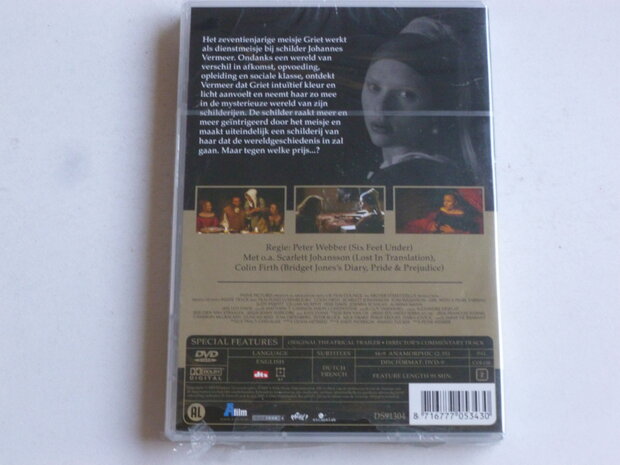 Girl with a Pearl Earring (DVD) Scarlett Johansson (nieuw)