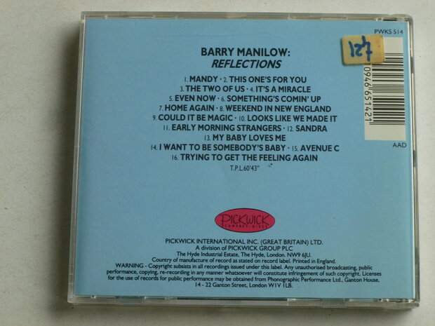 Barry Manilow - Reflections