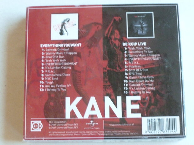 Kane - Everything you want + De Kuip Live (nieuw) 2 CD