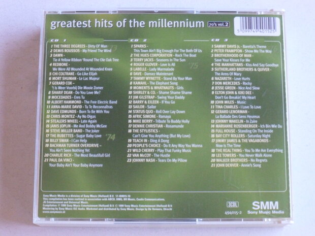 Greatest Hits of the Millennium - 70's vol.2  (3 CD)