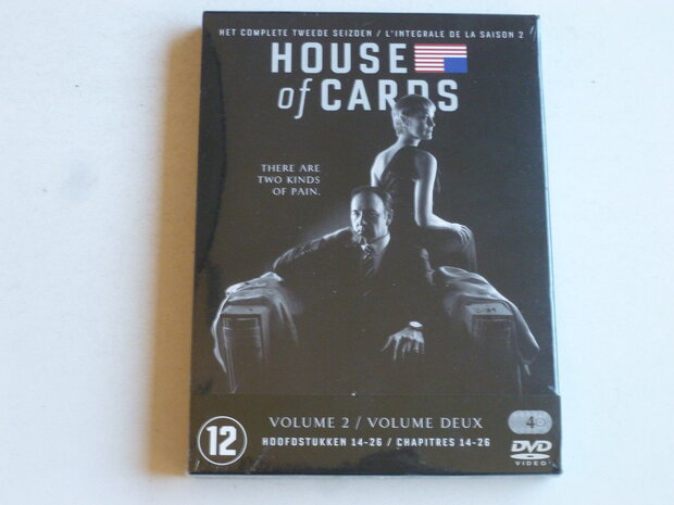House of Cards - Het complete Tweede Seizoen (4 DVD) Nieuw