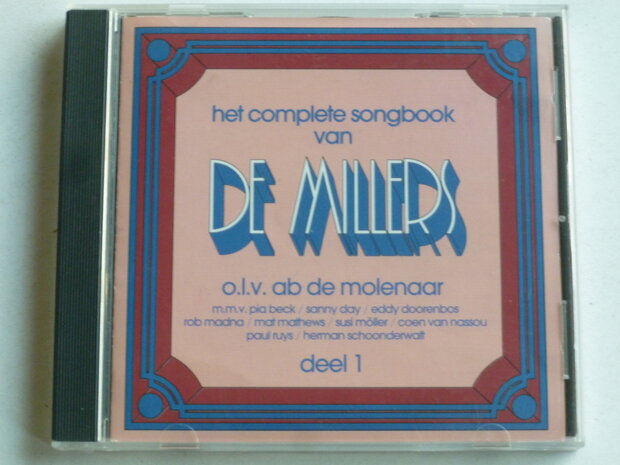 De Millers - Het complete songbook van De Millers Deel 1