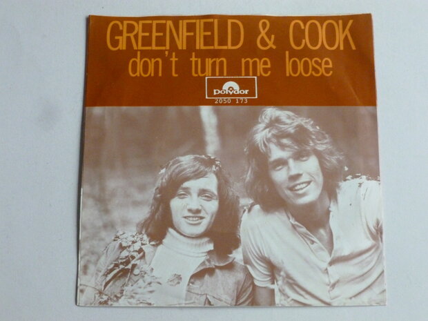 Greenfield & Cook - Don't turn me loose (Single)