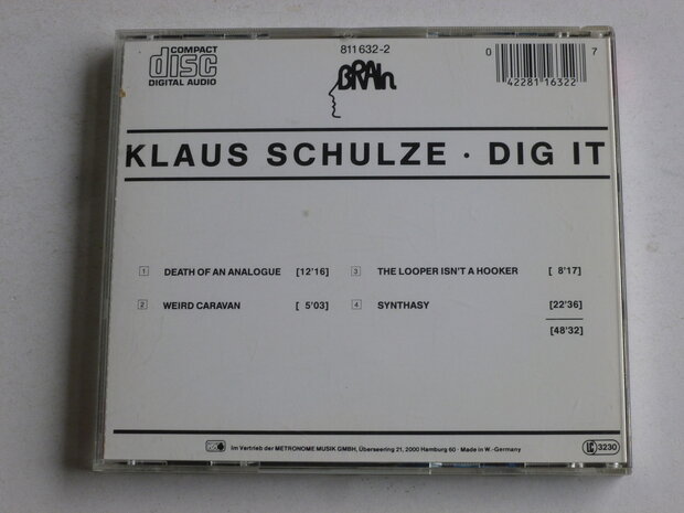 Klaus Schulze - Dig It