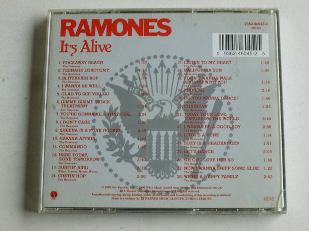 Ramones - It's Alive