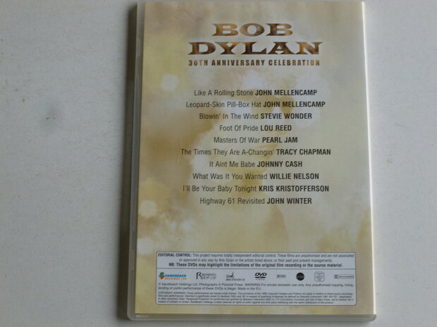 Bob Dylan - 30 th Anniversary Celebration DVD 1