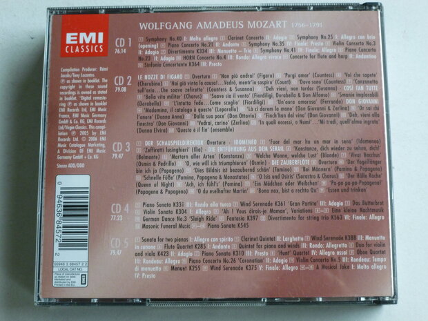 Best of Mozart - EMI (5 CD)