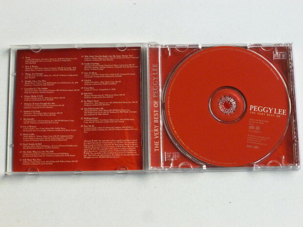 Peggy Lee - The very best of 