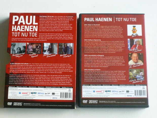 Paul Haenen - Tot nu toe (4 DVD)